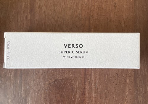 Verso super serum - verso, with